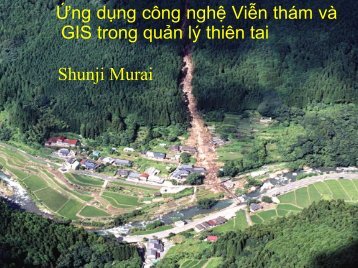 Ứng dụng công nghệ Viễn thám và GIS trong quản lý thiên tai ... - 1