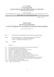 Offener Brief an Staatsrechtslehrer - Wissenschaft und moralische ...