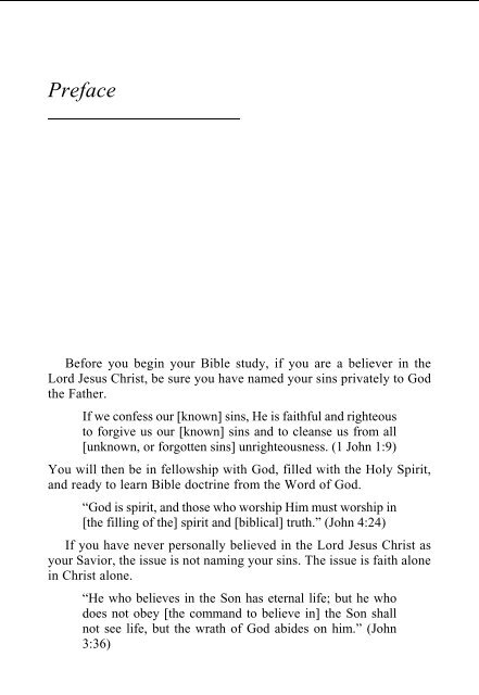 The Plan of God - RB Thieme, Jr., Bible Ministries