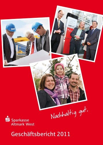 Geschäftsbericht 2011 - Sparkasse Altmark West