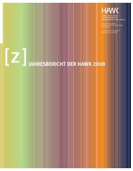 JAHRESBERICHT DER HAWK 2008