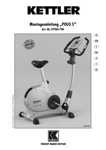 Montageanleitung „POLO S“ - Sport Thieme