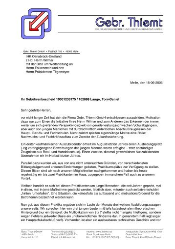 in Form einer PDF-Datei - Gebr. Thiemt GmbH
