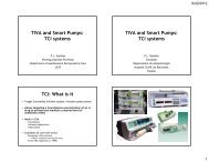 TIVA and Smart Pumps