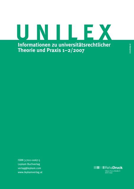 unilex 1–2/2007 - ULV