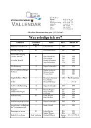 Was erledige ich wo? - Verbandsgemeinde Vallendar