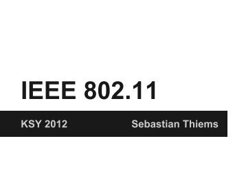 KSY 2012 Sebastian Thiems - Bocholt