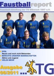 TG 1 - Faustball in Biberach