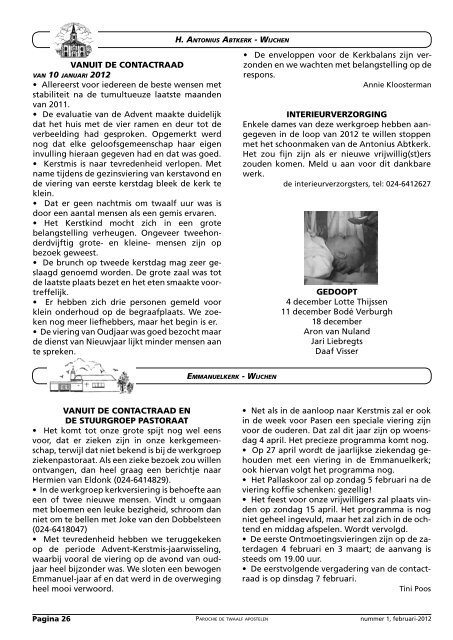 Apostelbode 02-01-2012.pdf - Parochie De Twaalf Apostelen