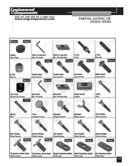 Engineered Components - Anchor Bolt and Screw Company