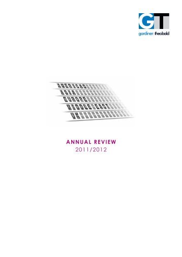 ANNUAL REVIEW 2011/2012 - Gardiner & Theobald