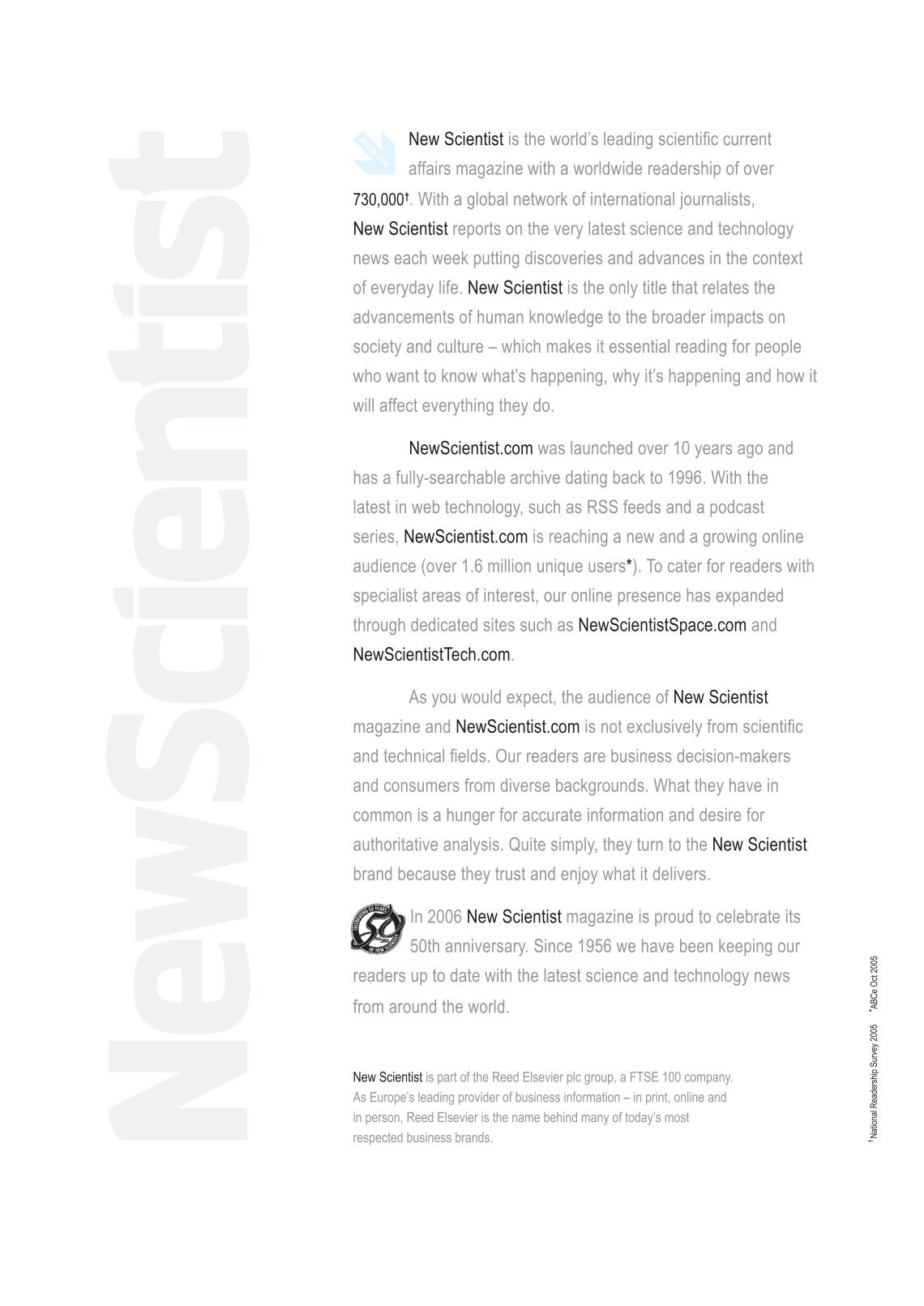 new scientist dating site