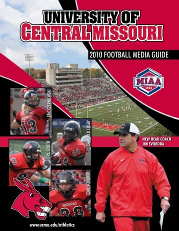 2010 Football Media Guide - of College Football Games