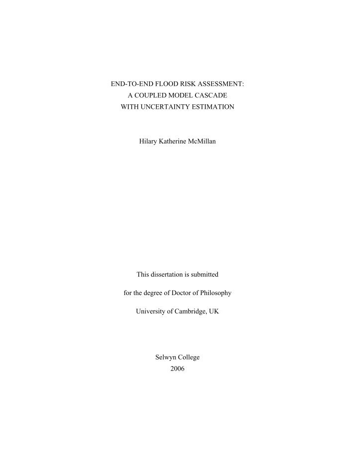 Flood Risk Assessment Magazines