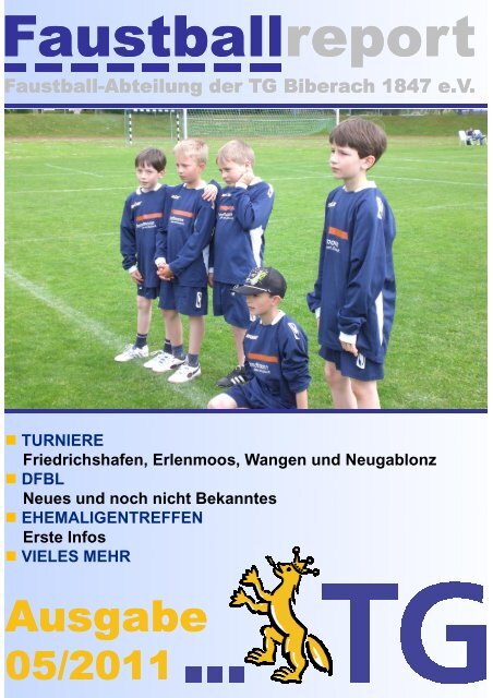 Ausgabe Mai 2011 - Faustball in Biberach