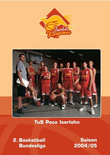 2. Basketball Bundesliga Saison 2004/05 TuS Poco Iserlohn