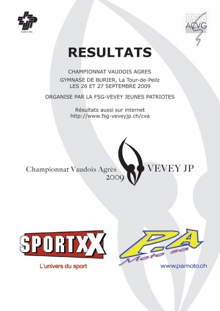 Championnat VD agrès - Burier - FSG Vevey-Ancienne