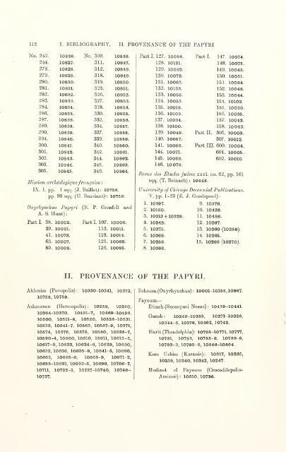 Greek papyri