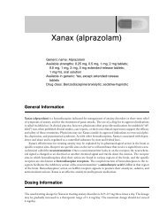 Xanax (alprazolam)