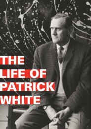 The Life of Patrick White - State Library of New South Wales