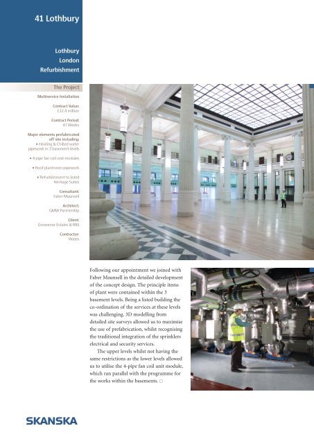 SRW Project Profile Template Skanska