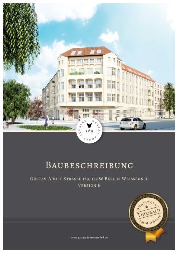 Baubeschreibung, Gustav-Adolf Str. 169a / 169b, Heinersdorfer Str ...