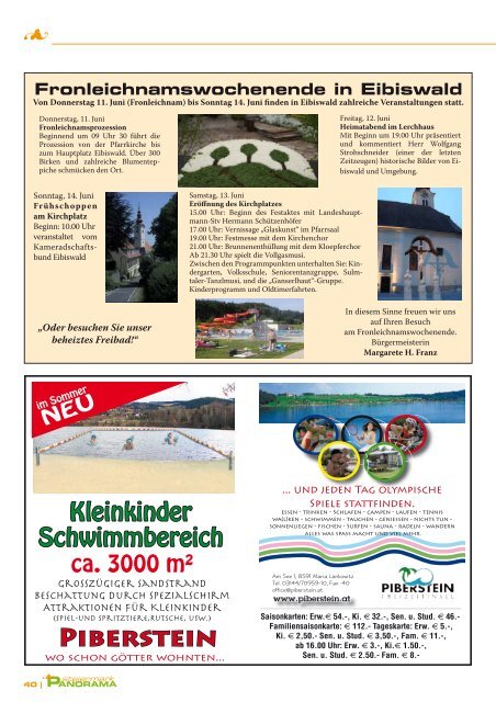 Ausgabe 05/09 - Steiermark Panorama