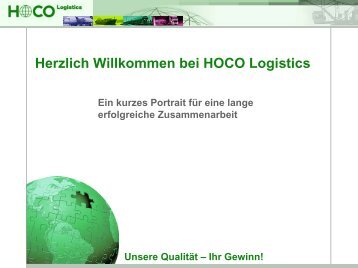 Unsere Spezialitäten - HOCO HOFSTETTER + CO. LTD., BASLE ...