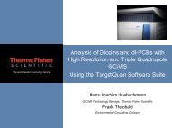 Analysis of Dioxins and dl-PCBs with High Resolution and Triple ...