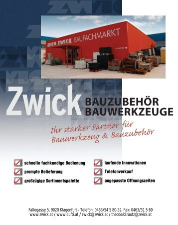 Download Zwick Katalog Bauwerkzeuge . Bauzubehör