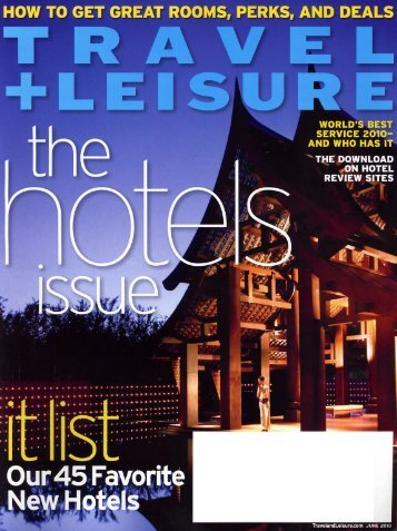 Travel + Leisure - June 2010 - Palmetto Bluff