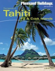 Fiji & Cook Islands - Pleasant Holidays