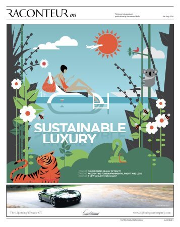 Sustainable Luxury - WWF UK