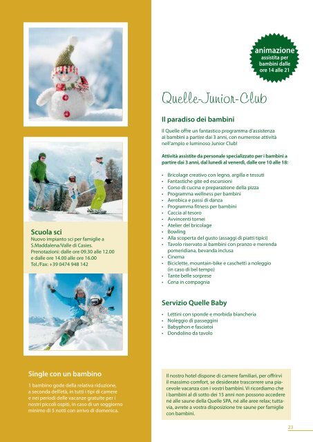 Holiday Book - Inverno 2012/13 - Hotel Quelle