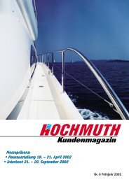 Download Hochmuth Magazin 2002 - Hochmuth Bootsbau AG