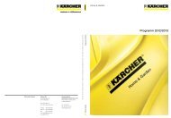 Programm 2012/2013 - Kärcher