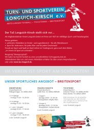 TURN- UND SPORTVEREIN LONGUICH-KIRSCH e.v.