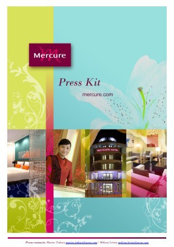 Press kit Mercure, March 2012 (2.3M) - Accor