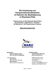 Eingriffsregelung-Abschlussbericht - NABU Daun eV