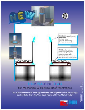 EPDM Flashing Seals - Thaler Metal