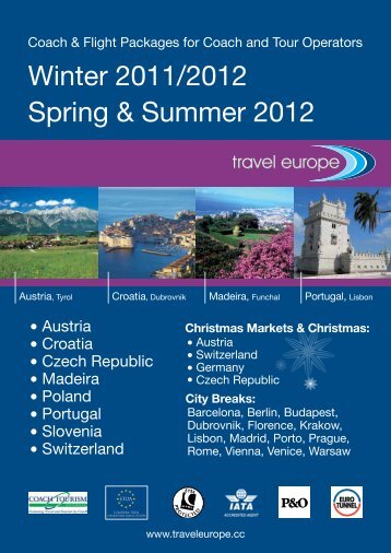 Coach & Flight Packages For Coach And Tour - Travel Europe