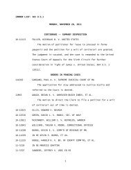 Order List (11/28/11) - Supreme Court of the United States