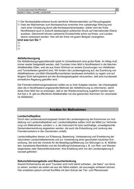 Tourismuskonzept Nordfriesland - Wirtschaftsförderungsgesellschaft ...