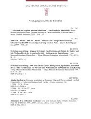 Neuzugangsliste 2 - Deutsches Liturgisches Institut