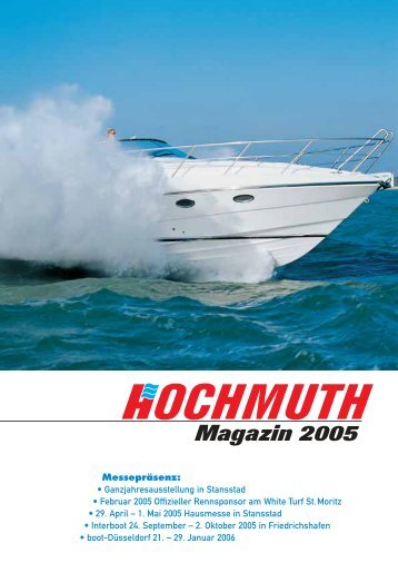 Download Hochmuth Magazin 2005 (2 Mb) - Hochmuth Bootsbau AG