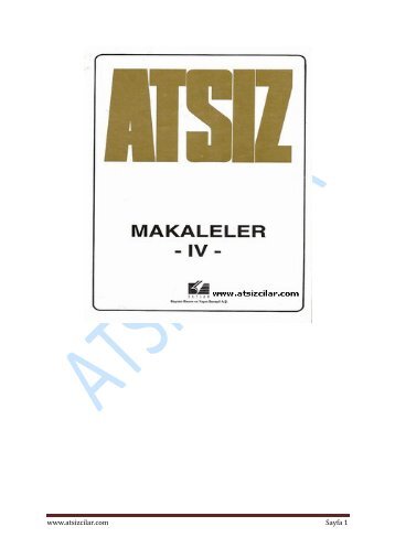 www.atsizcilar.com Sayfa 1