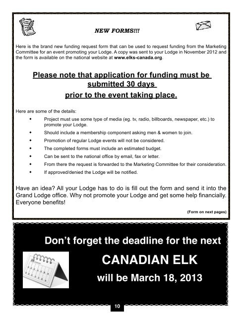 CANADIAN ELK ÉLANS CANADIEN - Elks of Canada