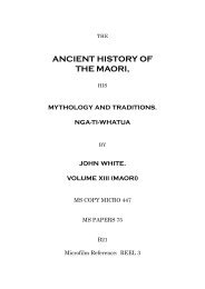 Volume I - New Zealand Electronic Text Centre