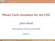 Monte Carlo simulation for the LHC