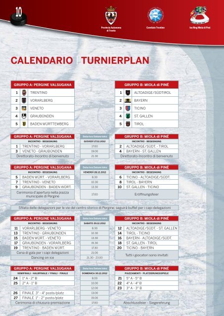 Hockey Under14 calendario, programma, squadre - Provincia ...